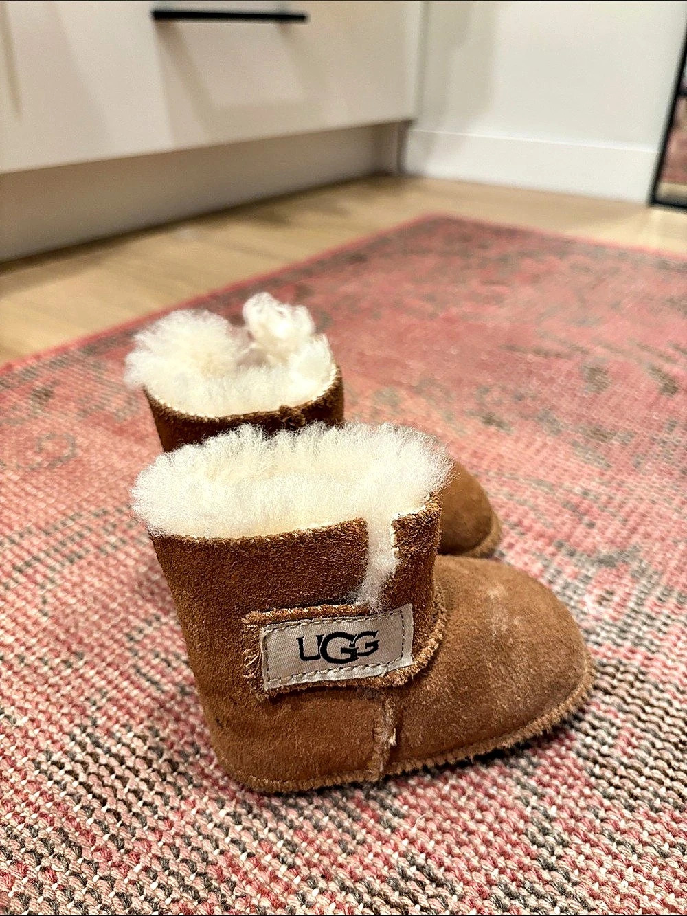 UGG Erin Bootie Baby Booties Brown Baby 2